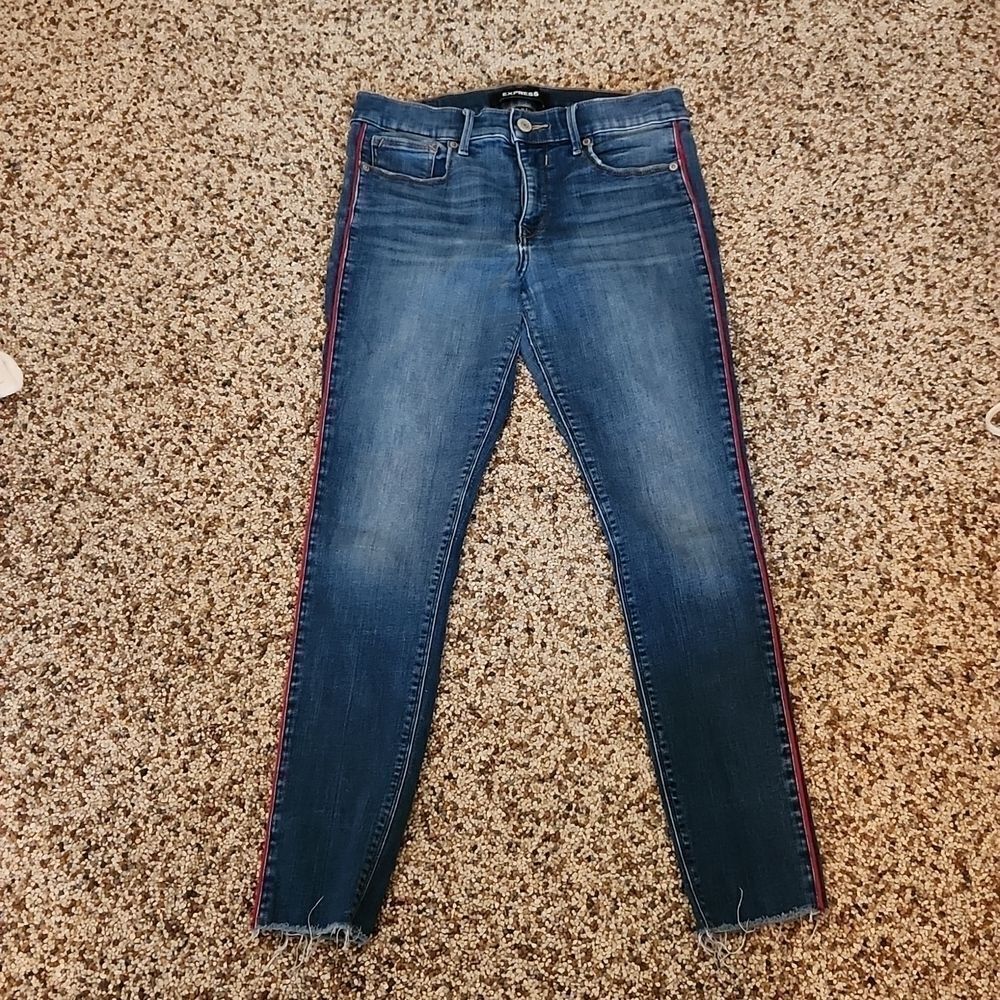 EXPRESS, ankle legging, midrise, size 8 jeans